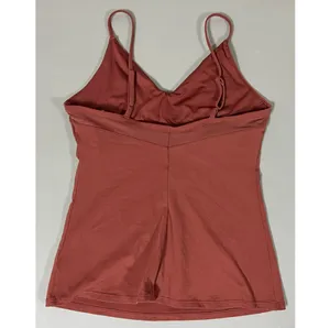 ALO Yoga Rust V-Neck ‘Ally Fitted Tank’ Top Cami Camisole Shirt Size S ✨ thumbnail 3