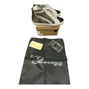 Vintage Havana Kayla Army croco with studs womens size‎ 7 With Box And Dust Bag thumbnail 7