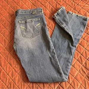 Y2K Hollister Skinny Low Rise Jeans With zippers thumbnail 2