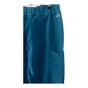 Essential Threads Womens Caribbean Blue Scrub‎ Set, Large thumbnail 9