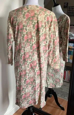 Victorias Secret Gold Label Floral Nightgown thumbnail 5