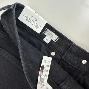 Madewell The Flare Crop Jean in Super Stretch Denim Black Frost US 28 NWT thumbnail 12