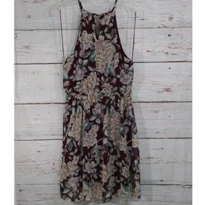 Sienna Sky Floral Midi Dress Sz L thumbnail 6