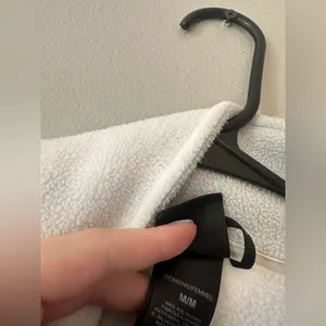The North Face White And Gray Fleece Jacket thumbnail 2