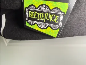 Beetlejuice Medium‎ Nostalgia Lounge Sleep Shirt Whimsical Goth Soft Grunge thumbnail 9