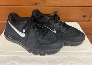 Nike Womans Air Max 2014 Running sneakers black Sz 6.5 621078-007 thumbnail 1