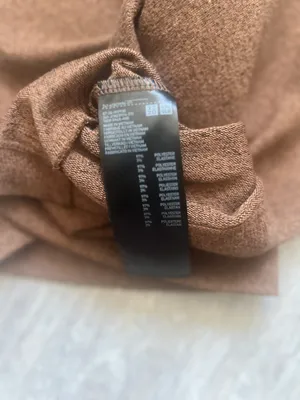 Uniqlo Brown Mock Neck Sweater thumbnail 2