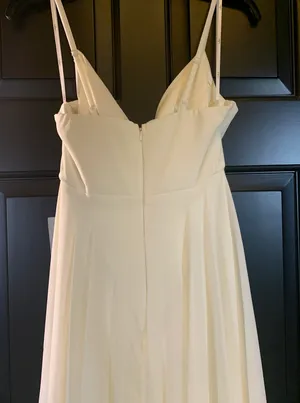 NWT Cream Maxi Dress thumbnail 2
