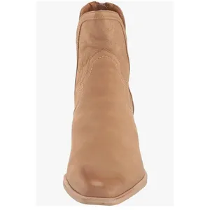 DOLCE VITA Silvan Tan Toffee Nubuck Suede Western Booties Sz‎ 6 NWB thumbnail 2