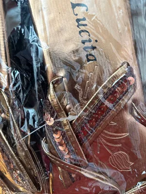 Lucita Gold Sequin Slip-On Sandals 7 Brand New thumbnail 2