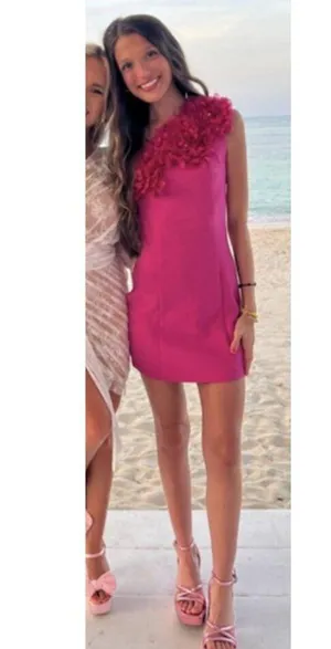 ELLIATT Uma Mini Dress in Pink Size Small thumbnail 12