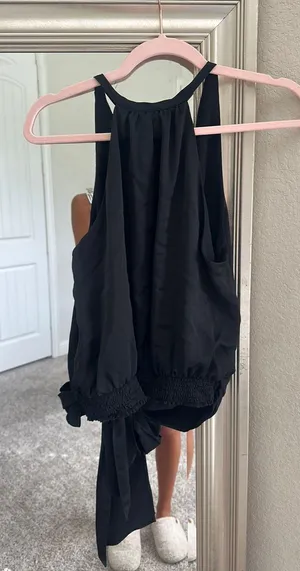 DO+BE Silk Black Top thumbnail 2