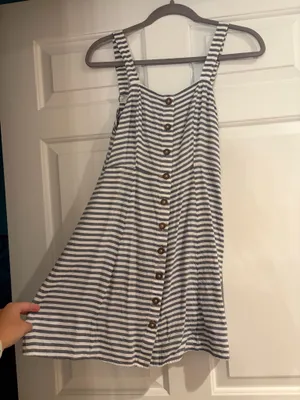 American Eagle Striped Dress thumbnail 3