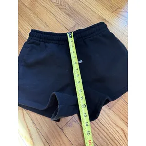 Talentless Black Cotton Sweatshorts Size Small thumbnail 3