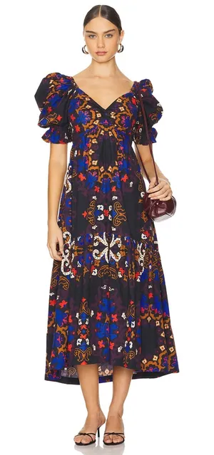 CLEOBELLA Jewel Ankle Dress - Vanezia Print thumbnail 1