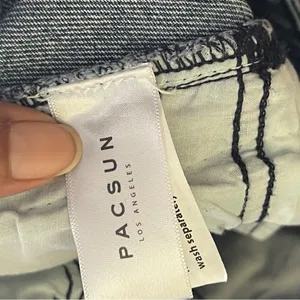 PACSUN | Blue Denim Cut-off Mini Skirt Sz 25 thumbnail 5
