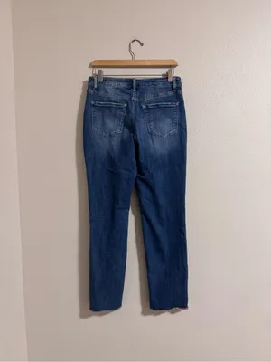 Women's Dark Blue Distressed Skinny Jeans by lovervet thumbnail 3