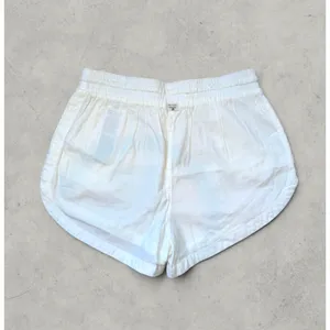 Billabong Women's Road Trippin Cotton Elastic Waist Shorts Size M White NWOT thumbnail 5