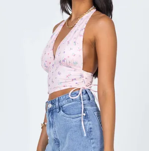 Princess Polly Penelope Halter Top thumbnail 2