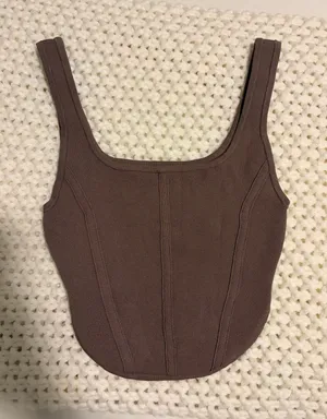 Aritzia Babaton Sculpt Knit Bustier Tank thumbnail 1