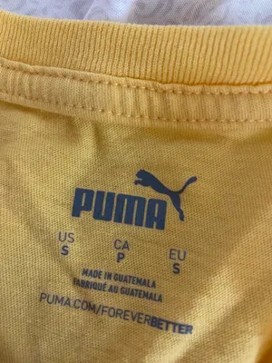 Puma yellow Tshirt thumbnail 3