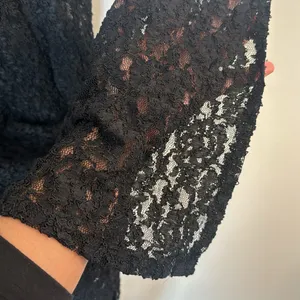 Vintage y2k Victoria's Secret Black Stretch Lace Sleeveless Sheath Dress - 80s thumbnail 8