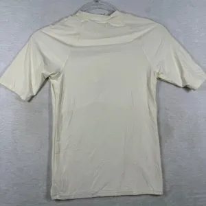 CALIA Womens Swim Tee Rash Guard Light Cream XS Short Sleeve UPF 50+‎ WSA12482 thumbnail 8