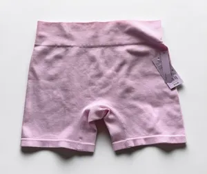 Wild Fable Womens Seamless Rib Biker Shorts Pink High Rise L NWT thumbnail 1