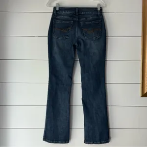 Wrangler Blue Boot Cut Jeans Classic Style Sz 7X32 thumbnail 6