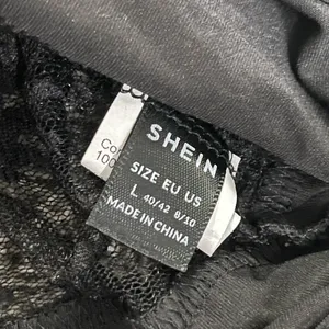 Shein black lace bodysuit L thumbnail 5