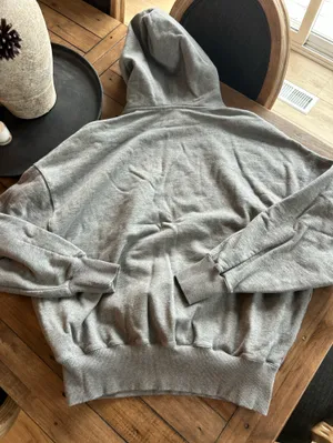 Daily Paper Horhine Rhinestone Logo Cotton Oversized Gray Hoodie XS thumbnail 11