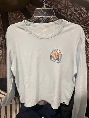 Hurley Blue  Long Sleeve thumbnail 1