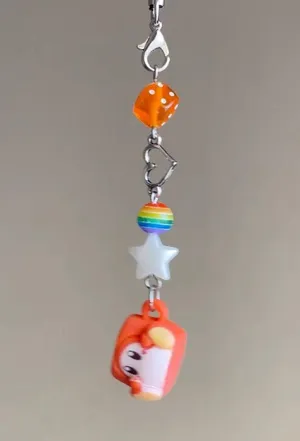 Handmade Kawaii game anime mug phone strap/bag charm/keychain/room&car decor🧡 thumbnail 5
