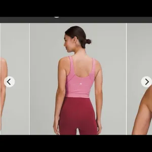 Lululemon Align High-Neck Tank Top in Heathered Pink Blossom thumbnail 3