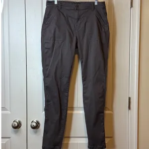 KUHL Women Trekr 14 Gray Hiking Utility Cargo Pants Tapered Leg Outdoor Trousers thumbnail 2