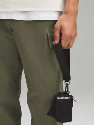 lululemon athletica NWT Dual Pouch Wristlet Strap Key & Accessory Holder Black thumbnail 5