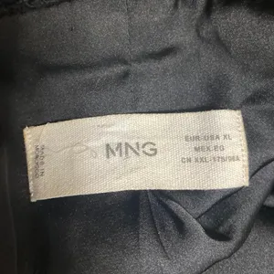 MNG Mango Women's Black Double Breasted Long Sleeve Pea Coat Jacket Size XL thumbnail 3