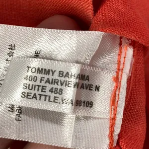 Tommy Bahama womens S Linen‎ Dress Sleeveless Coral Halter Neck Casual Sundress thumbnail 6