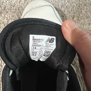 New Balance Unisex Leather 550 Sneaker Women’s size 9 Men’s size 7.5 thumbnail 5