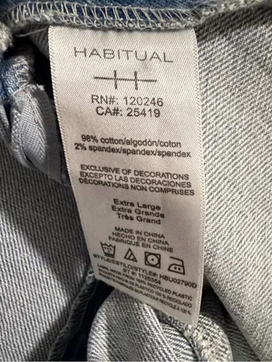 Habitual Light Blue Denim Mini Skirt with Slim Belt thumbnail 6