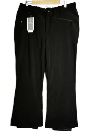 Free Country Black Straight Leg Snow Pants Polyester NWT Womens XXL thumbnail 1