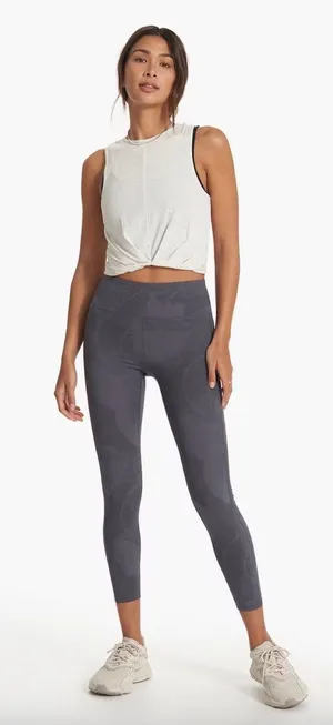 Stride Leggings in Charcoal Mache thumbnail 1