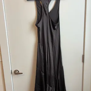 By Anthropologie Seamed Silk Midi Dress thumbnail 4