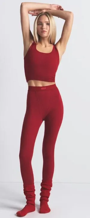 SKIMS Soft Lounge Ribbed Leggings S thumbnail 1