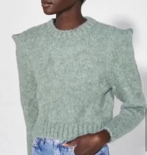 ZARA Sage/Mint Green Sweater thumbnail 1