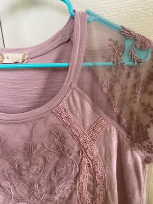 Altar’d State Pink Flowy Top thumbnail 3