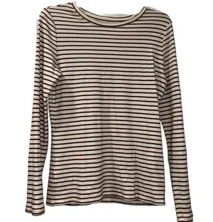 Women's Striped Long Sleeve Top thumbnail 1