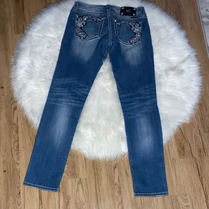 Miss Me 29 ankle skinny Women’s Distressed Blue Slim Jeans thumbnail 3