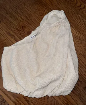 Abercrombie and Fitch Asymmetrical One Shoulder Knot Top thumbnail 1