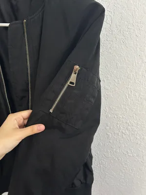 Black bomber jacket  thumbnail 4